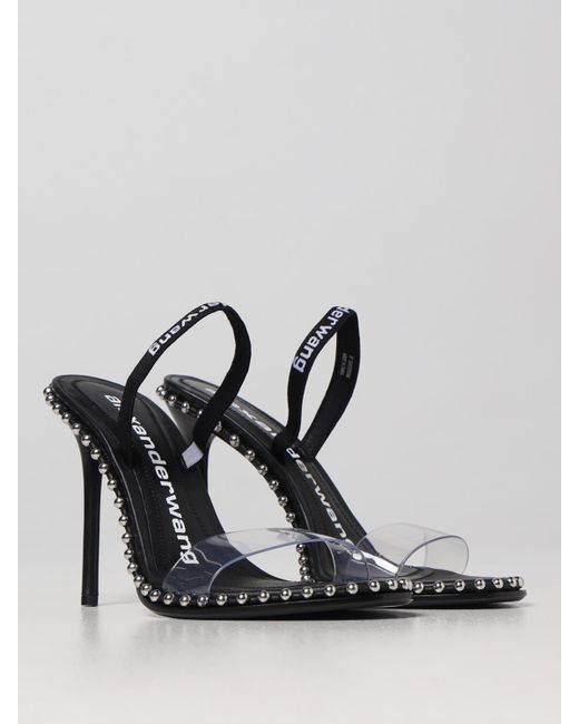 Alexander Wang Black Heeled Sandals