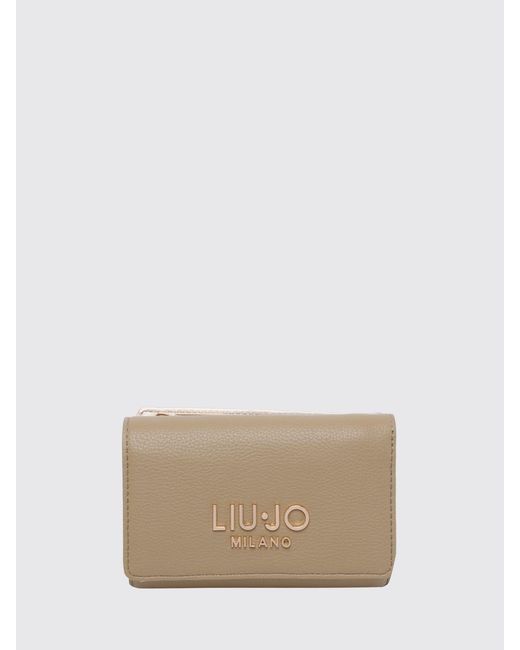 Liu Jo Natural Grained Faux Leather Wallet