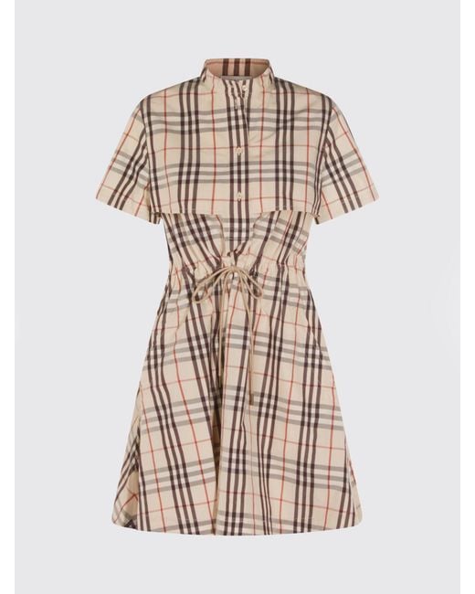 Burberry Natural Chemisier Dress