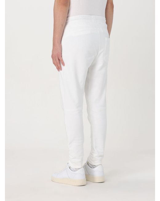 Pantalone in misto cotone di Peuterey in White da Uomo
