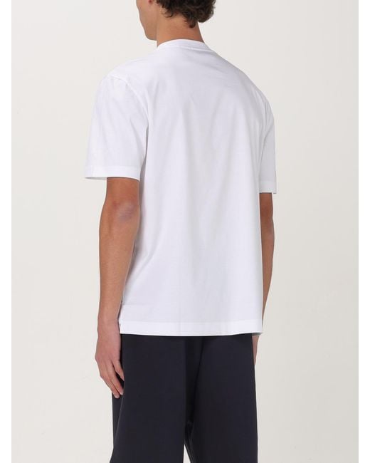 T-Shirt Basic di HUGO in White da Uomo