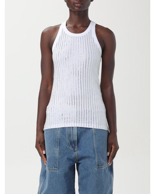 The Attico Blue Top
