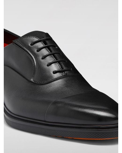 Santoni Schnürschuhe Herren in Black für Herren