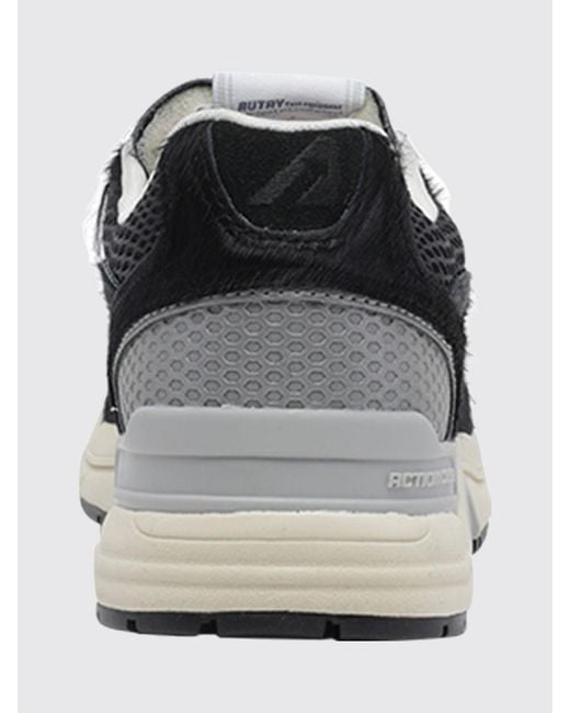 Autry Black Hyperway Low-Top Sneakers