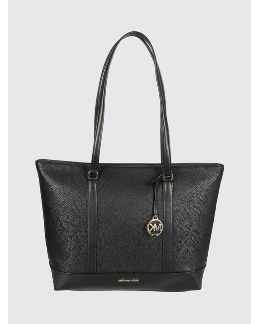 Michael Kors Black Grained Leather Bag