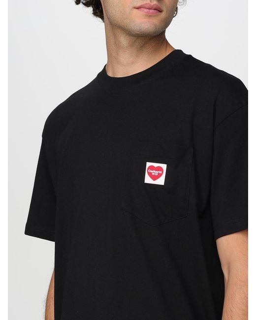 Camiseta Hombre Carhartt de hombre de color Black