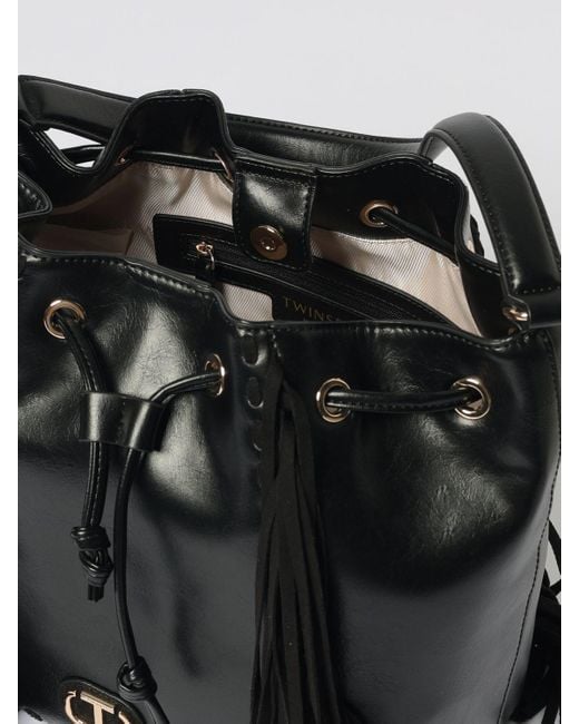 Twinset Black Shoulder Bag