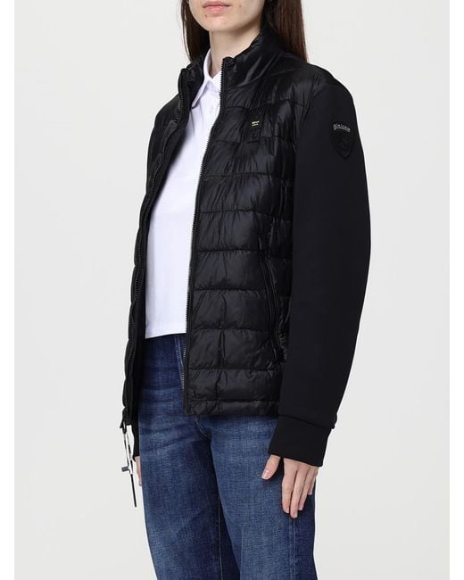 Blauer Blue Padded Down Jacket With Zip