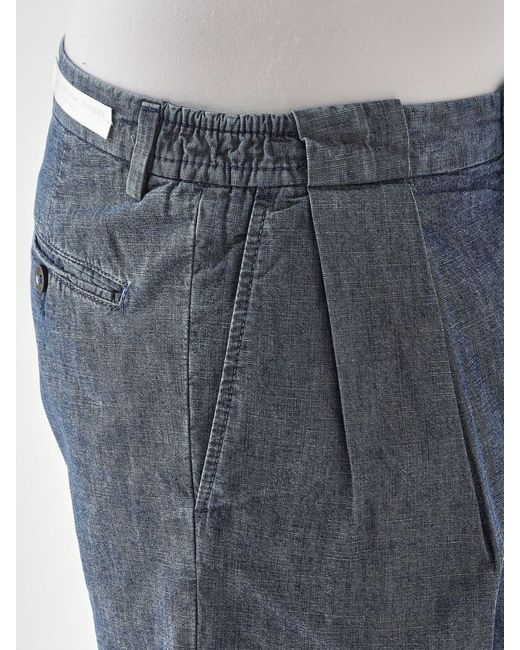 Briglia 1949 Blue Cotton Shorts for men