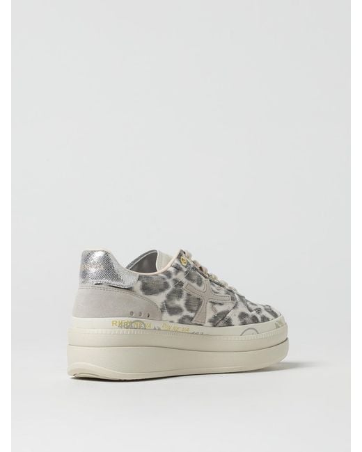 Premiata Multicolor Micol Canvas Sneakers