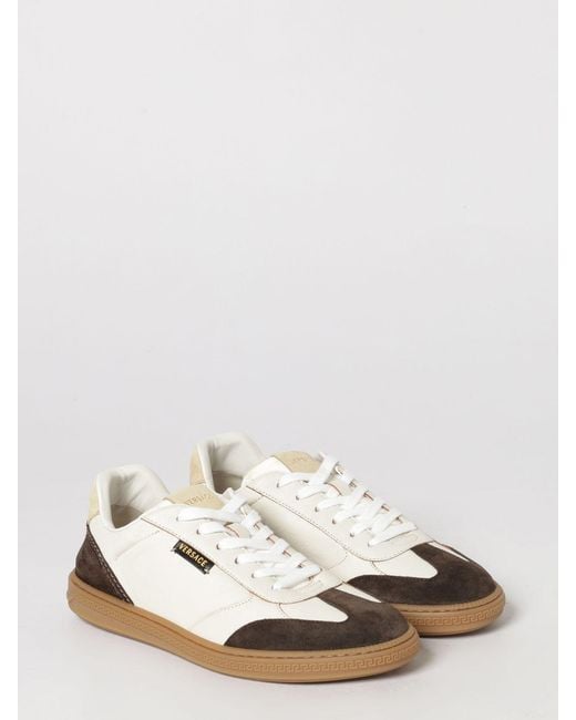 Versace Natural Sneakers for men