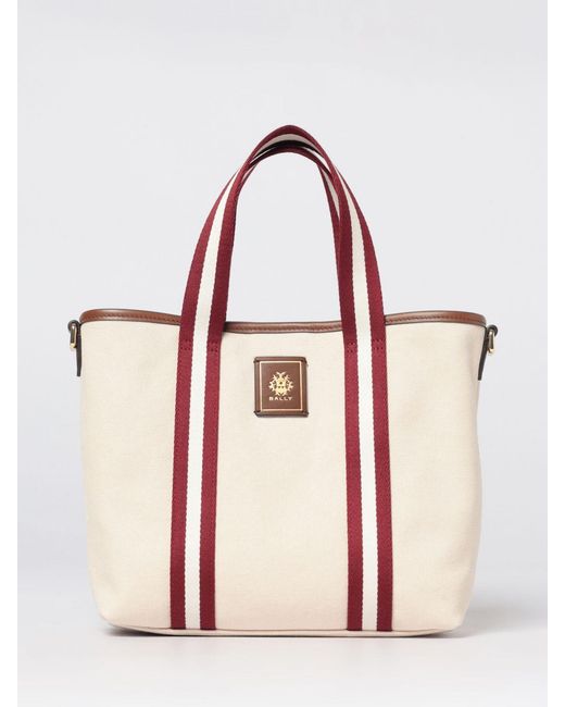 Bally Red Edelbliss Canvas Bag