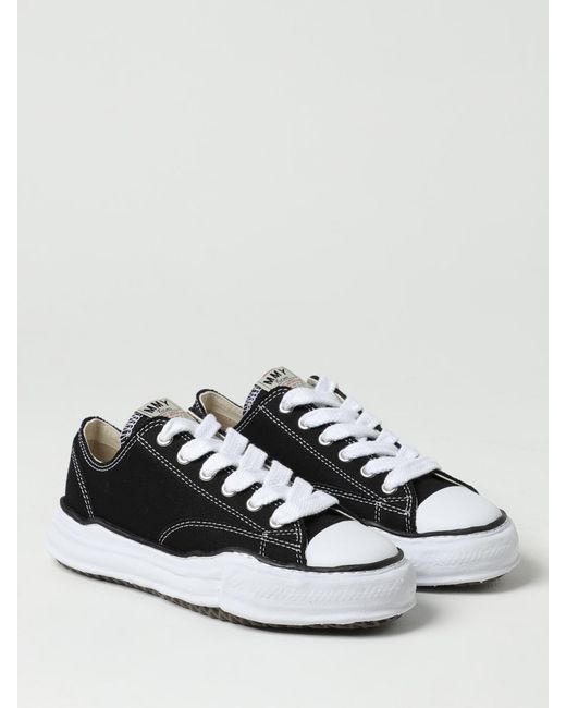 Maison Mihara Yasuhiro Black Peterson Canvas Sneakers for men