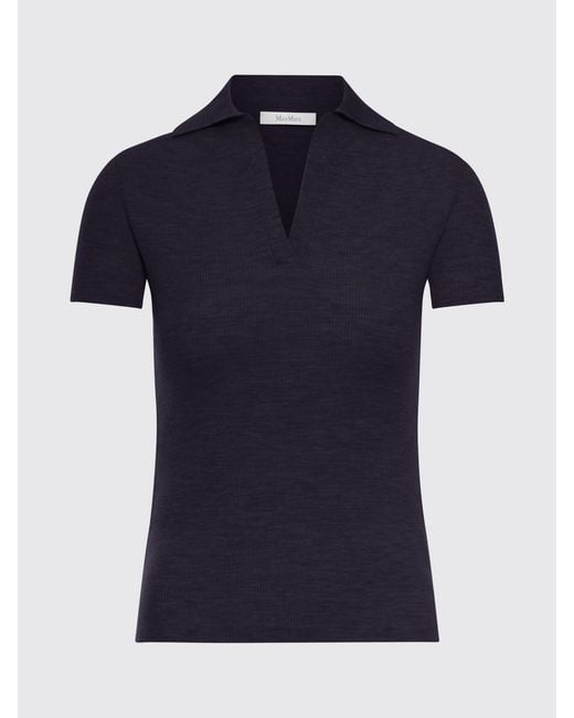 Max Mara Blue Polo Shirt for men