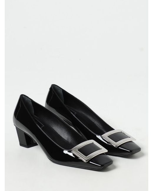 Roger Vivier Black Belle Vivier Pumps By
