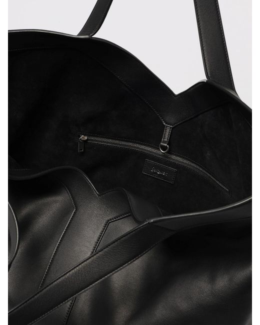 Borsa Tote Y Large di Saint Laurent in Black da Uomo