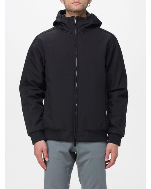 Bomber Con Cappuccio di Add in Black da Uomo