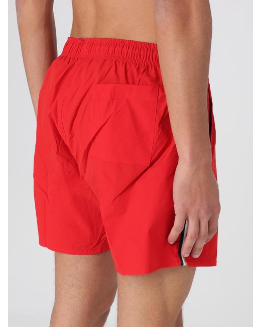 Maillot De Bain Homme Boss pour homme en coloris Red
