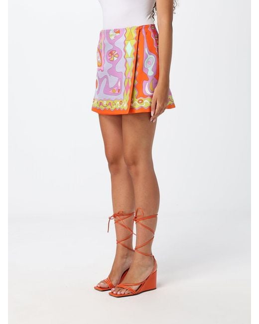 Emilio Pucci White Skirt