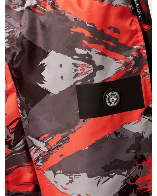 Philipp Plein Red Pants for men