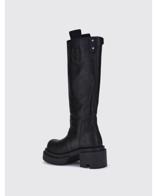 Rick Owens Black Boots
