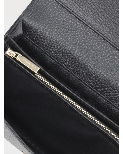 Coccinelle Gray Leather Wallet