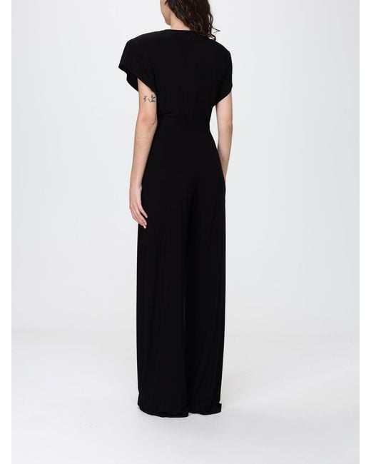 Norma Kamali Black Polyester Jumpsuit