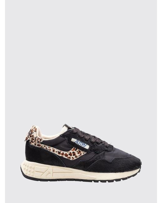 Autry Black Reelwind Low-Top Trainers