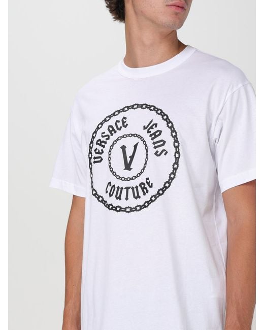 Versace Jeans Couture White T-shirt for men