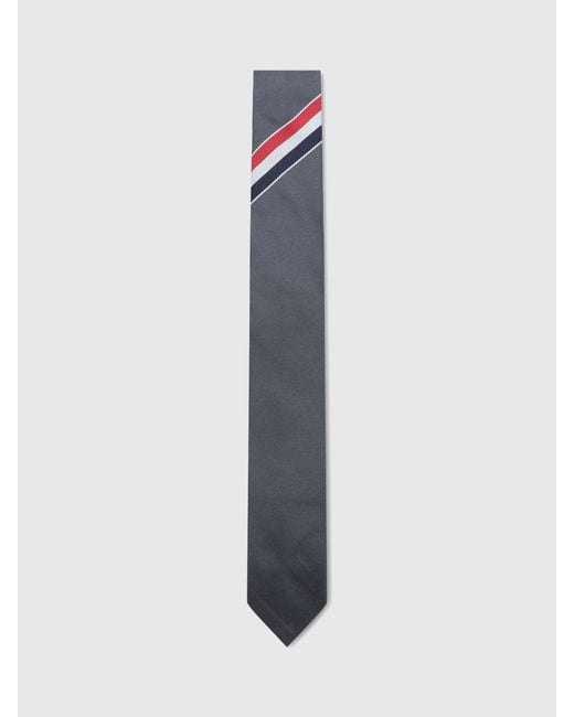 Cravatta di Thom Browne in White da Uomo