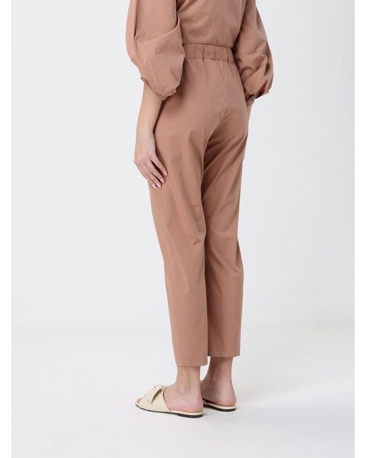 Semicouture Natural Stretch Cotton Buddy Trousers