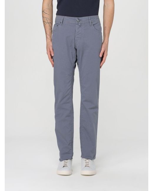 Jacob Cohen Blue Trousers for men