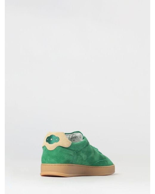Soldini 80 Green Akira Suede Sneakers for men