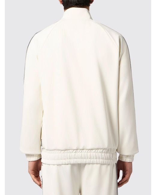 Philipp Plein Natural Polyester Bomber Jacket With Logo for men