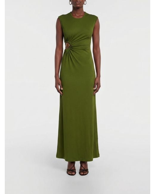 Christopher Esber Green Long Jersey Dress