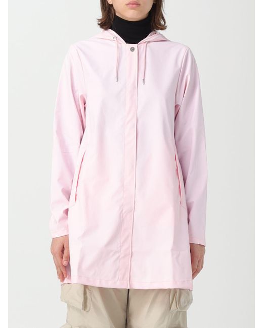 Rains Pink Coat