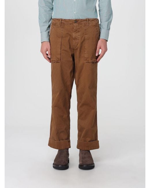 Mason's Brown Trousers for men