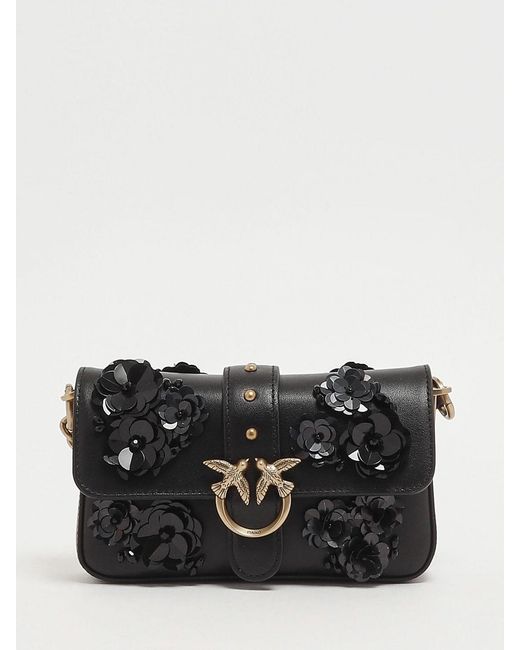 Pinko Black Clutch
