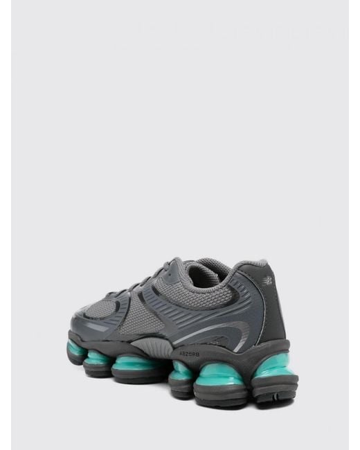 New Balance Gray Abzorb 2000 Rubber And Mesh Sneakers for men