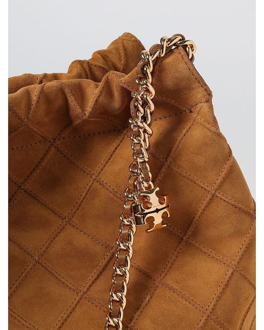 Tory Burch Brown Fleming Hobo Bag