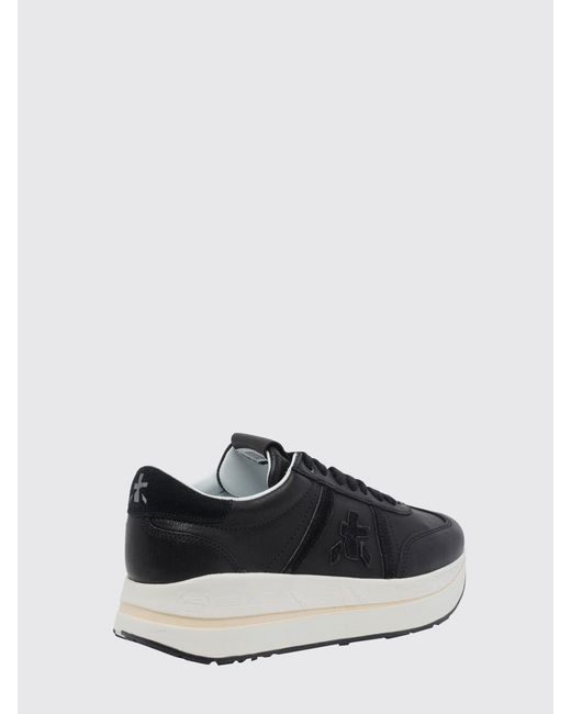 Premiata White Leather Bethcoin Sneakers