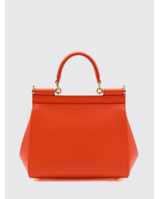 Dolce & Gabbana Red Dolce &Amp Gabbana Sicily Mini Handbag