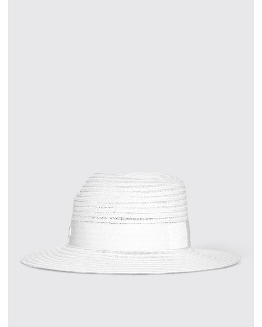 Maison Michel White Hat