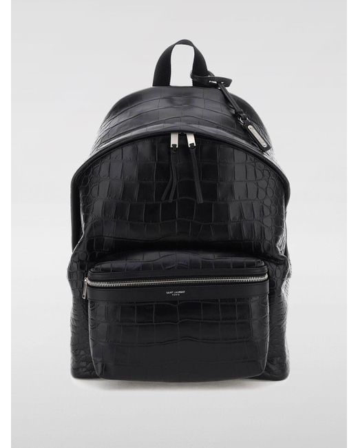 Saint Laurent Black Backpack for men