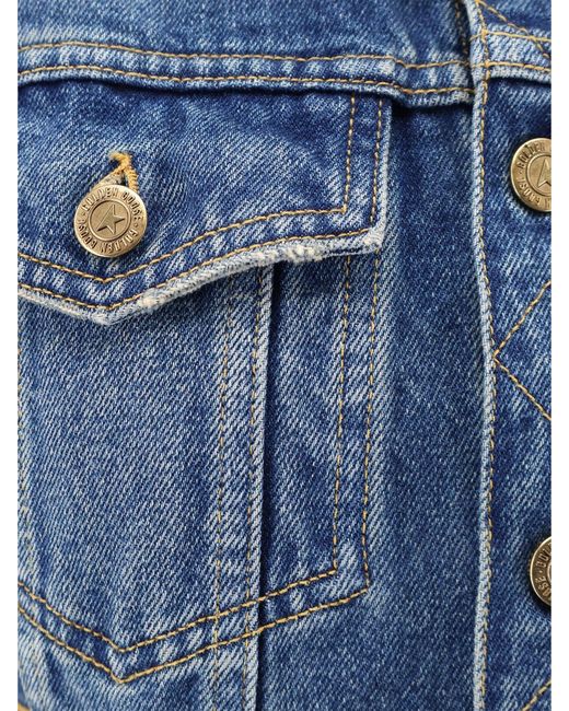 Golden Goose Deluxe Brand Blue Denim Jacket