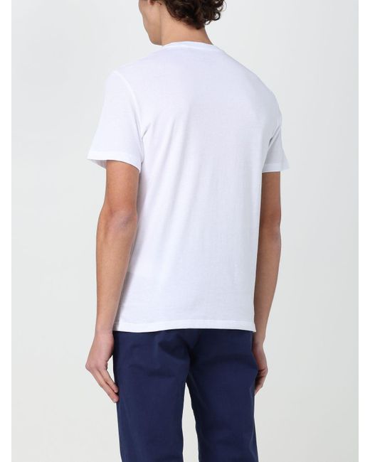 T-shirt con logo di Armani Exchange in White da Uomo