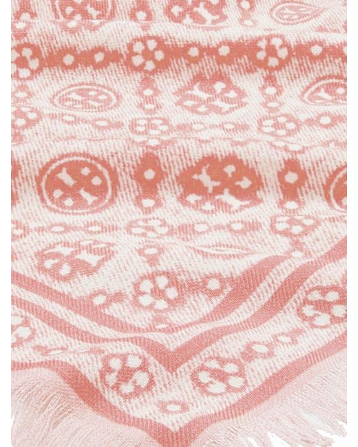 Sciarpa Donna di Tory Burch in Pink