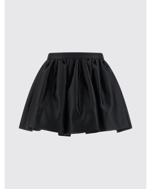 Rabanne Black Crêpe Mini Skirt