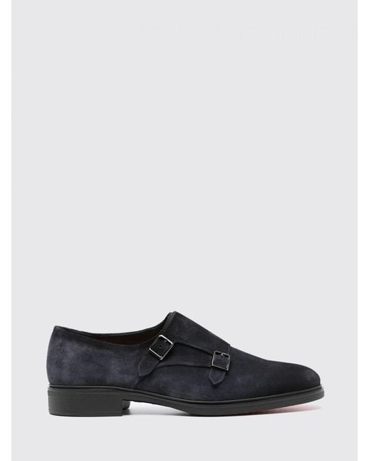 Santoni White Loafers for men