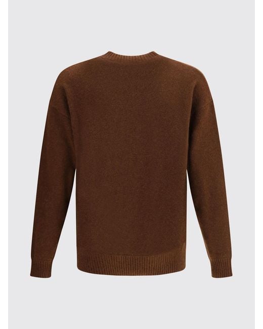 Maglia Di Cashmere di Laneus in Brown da Uomo